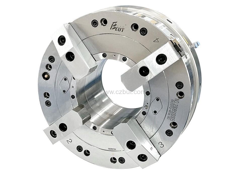 管螺紋機(jī)床專(zhuān)用大孔徑氣動(dòng)卡盤(pán)